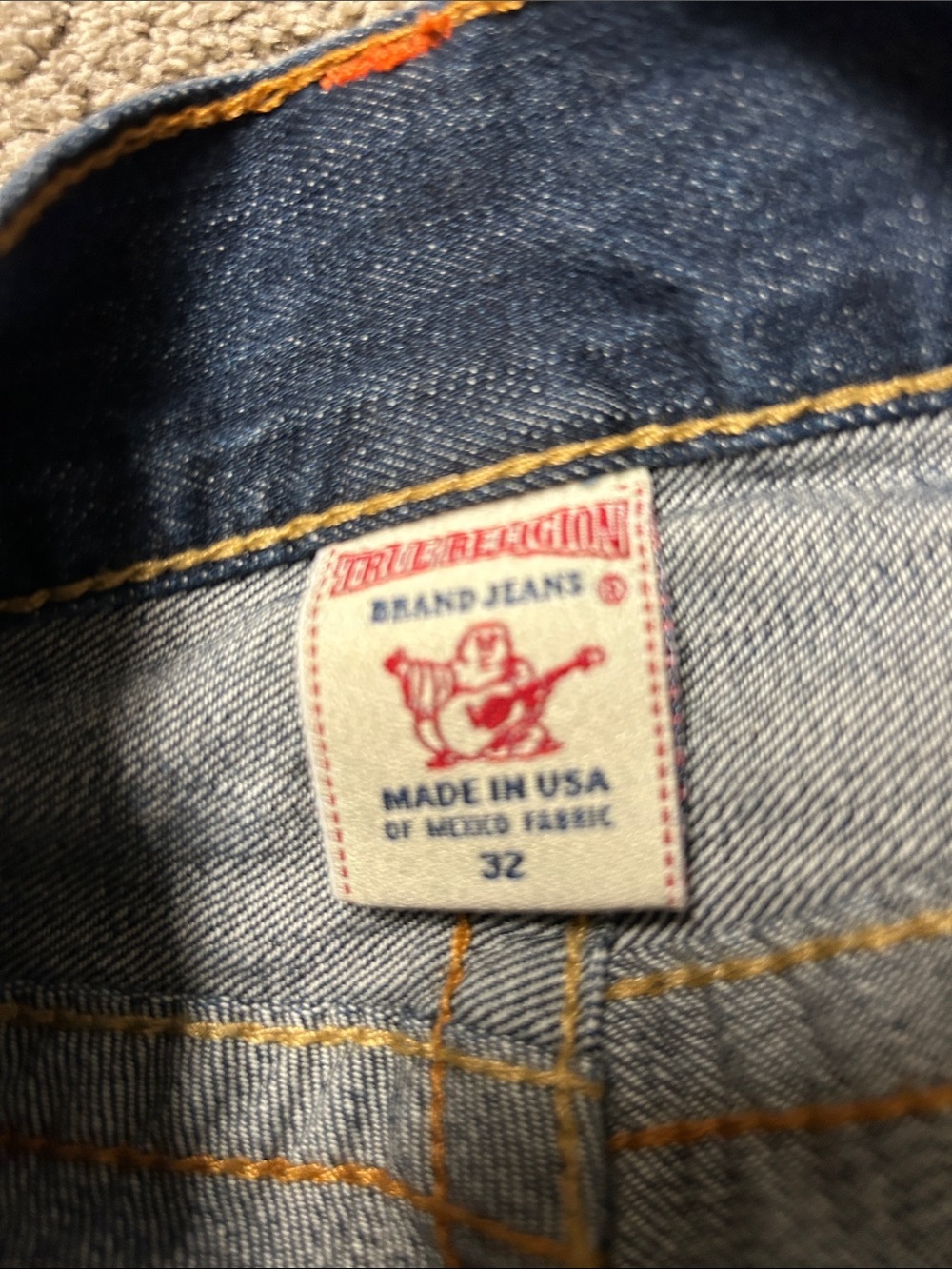 Vintage True Religion Bootcut Jeans Y2K - Picture 3 of 8